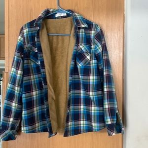 Super cute flannel coat! Size XL